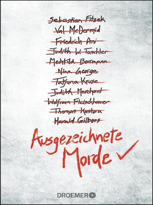 cover image of Ausgezeichnete Morde
